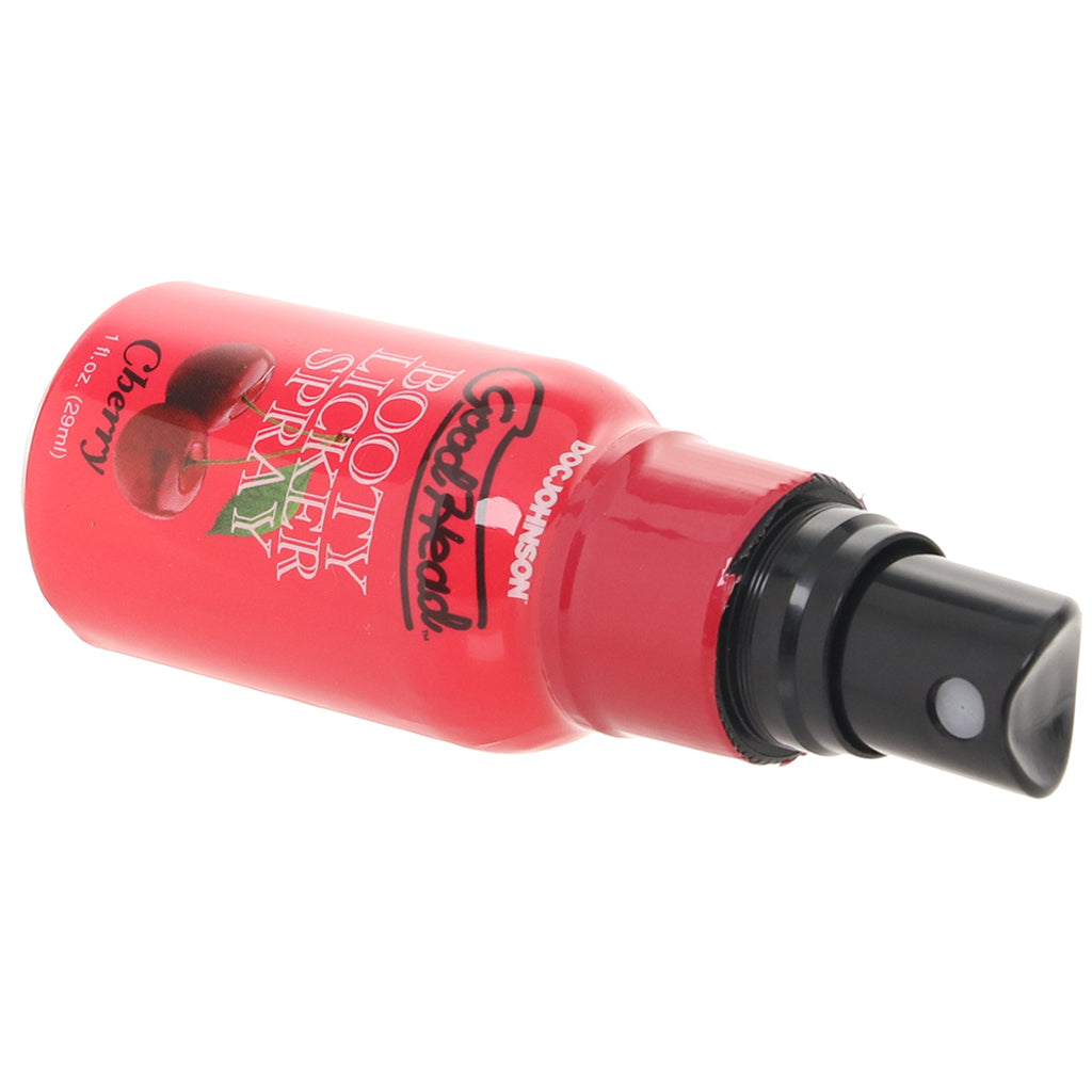 GoodHead Booty Licker Spray 1fl.oz/29ml in Cherry Lubes and Lotions > Flavored Sex Lubes