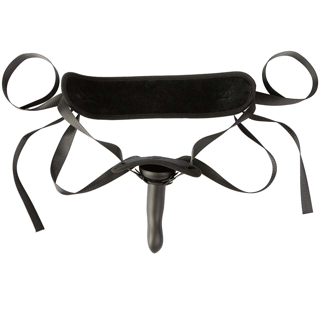 Sei Mio Cocked and Loaded Strap-On with Posable Dildo Dildo Sex Toys > Strap-On and Harnesses