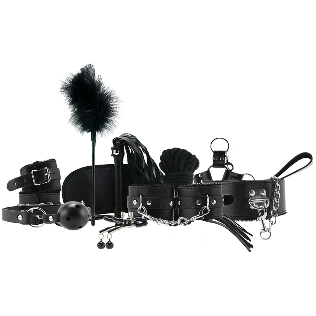 Intermediate Bondage Kit in Black Bondage and Fetish > Starter BDSM Kits