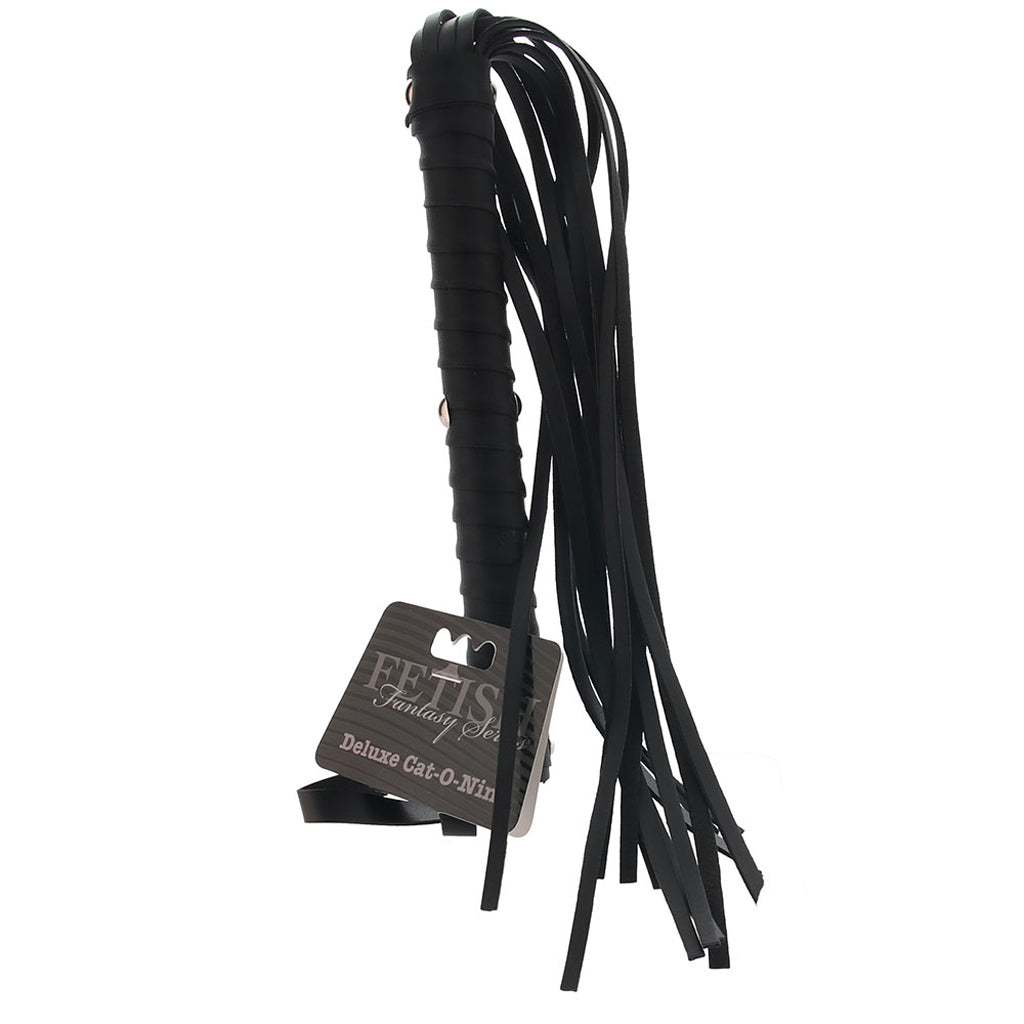 Fetish Fantasy Deluxe Cat-O-Nine Whip Bondage and Fetish > Whips and Crops