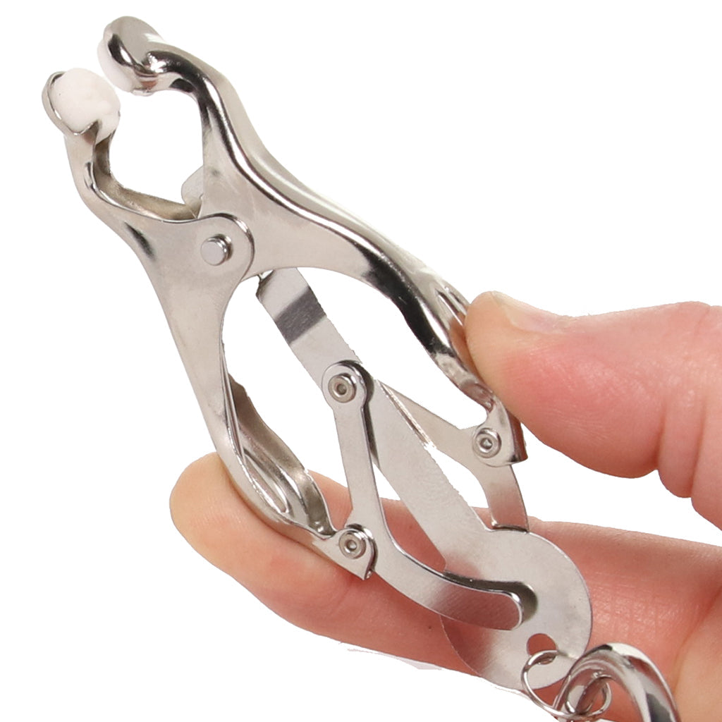 Edge Tuggable Clover Clamps Bondage and Fetish > Nipple Stimulators & Clamps