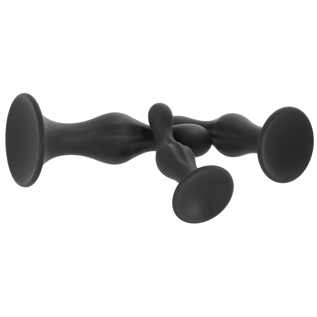 Silicone Anal Ripple Probe Kit Anal Sex Toys > Butt Plugs