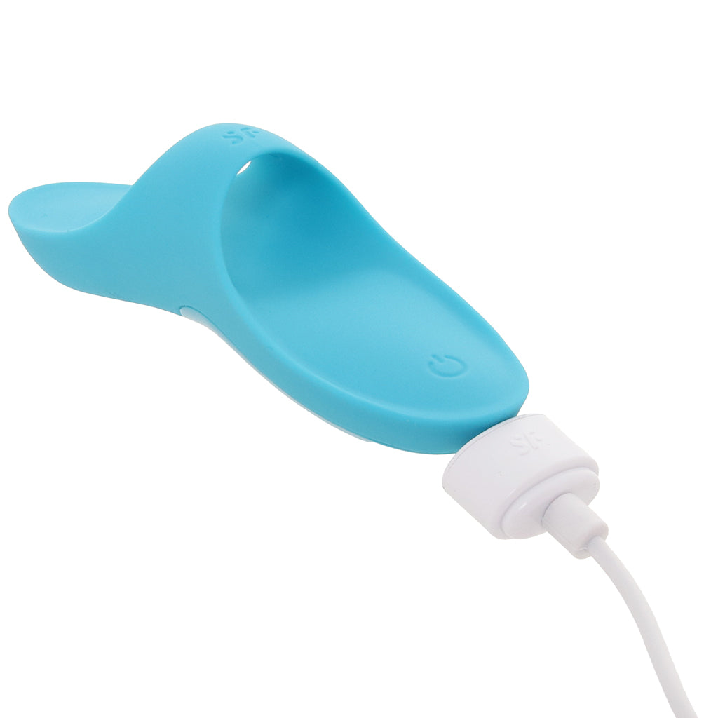 Satisfyer Teaser Finger Vibe in Light Blue Vibrators > Finger Vibrators