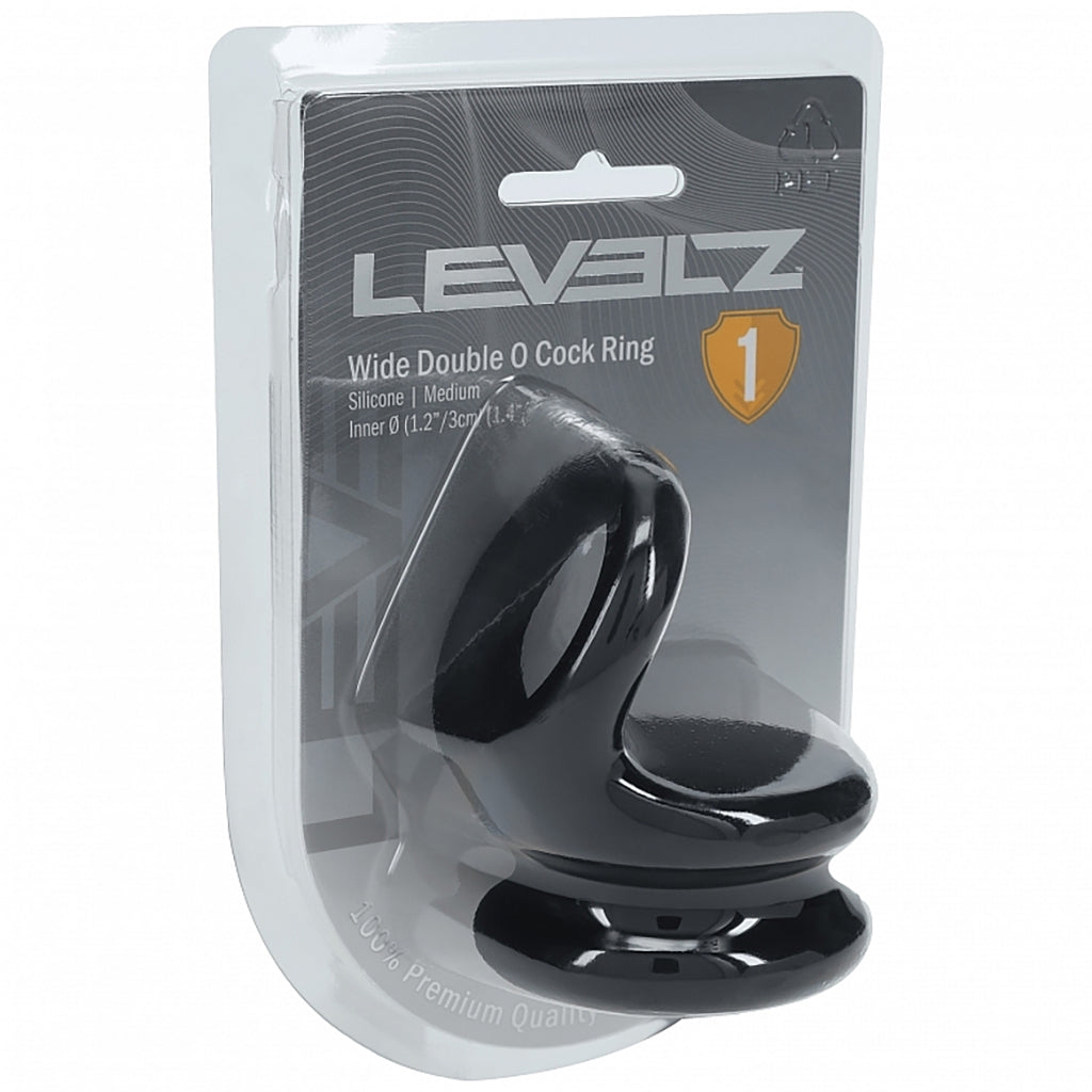 LEVELZ Wide Double O Cock Ring Cock Rings