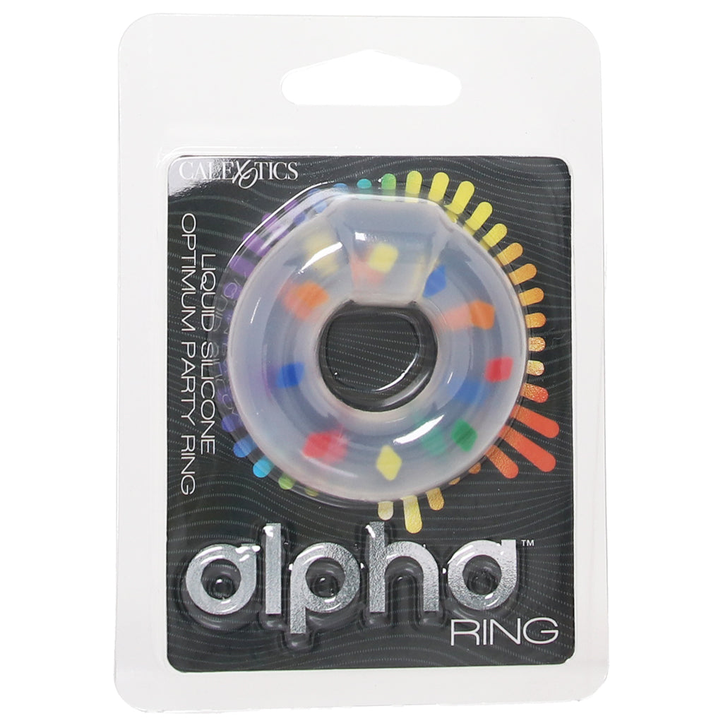 Alpha Party Optimum Silicone Cock Ring Cock Rings