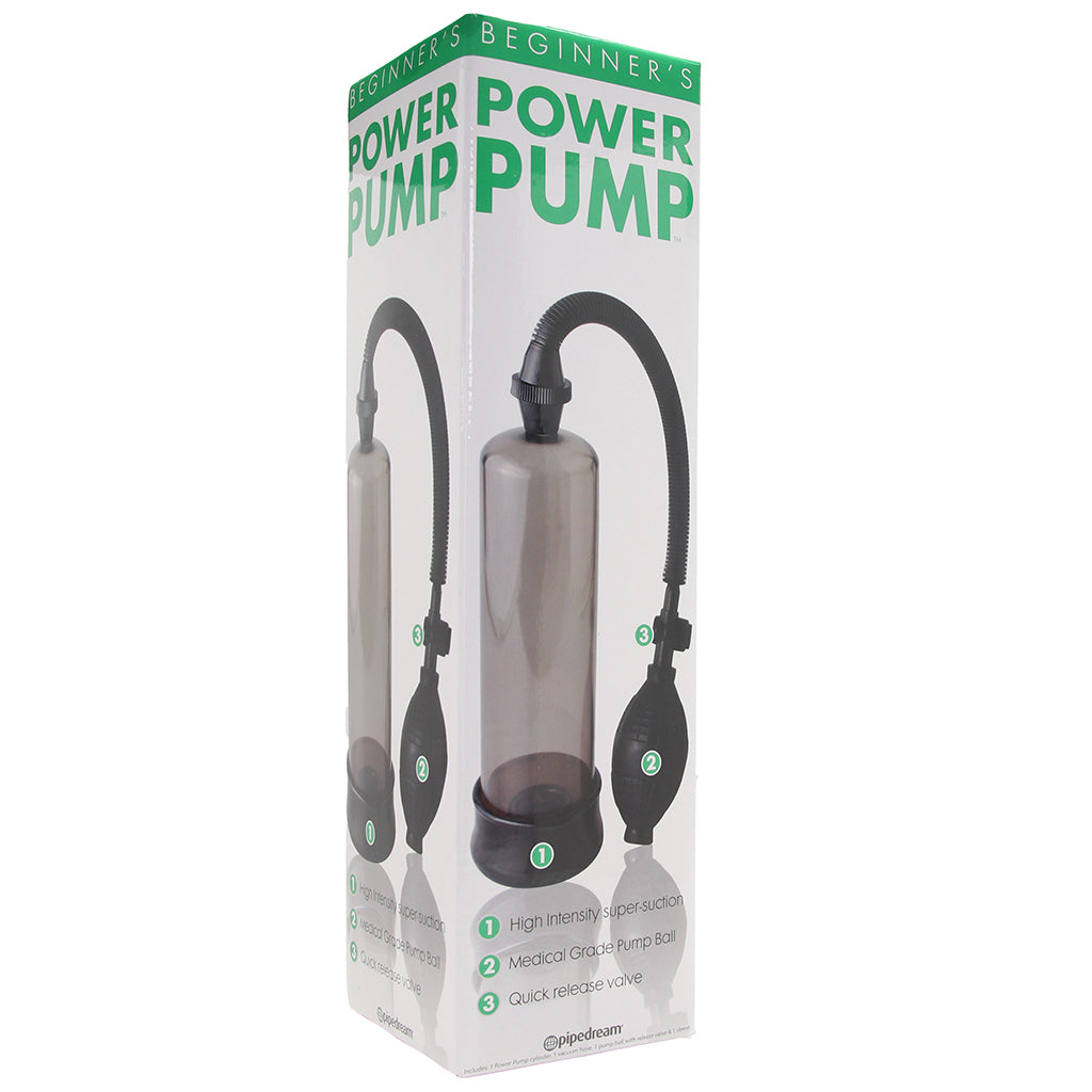Beginner's Power Pump in Smoke Male Enhancement > Penis Pumps