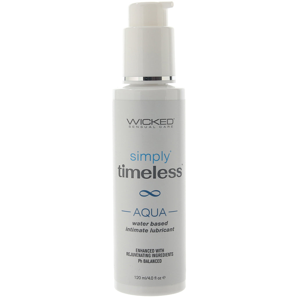 Simply Timeless for Menopause Aqua Lube 4oz/120ml Lubes and Lotions > Water Based Sex Lubes