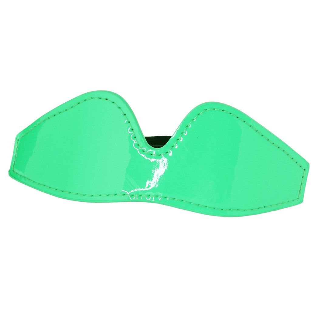 Electra Play Things Blindfold in Neon Green Bondage and Fetish > Pleasure Masks and Dress Up Play