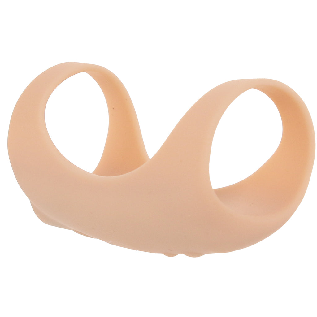 Jock Vibrating Silicone Penis Sleeve in Light Male Enhancement > Extenders and Sleeves