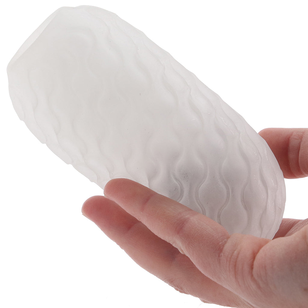 Boundless Reversible Squishy Ball Stroker in Smoke Male Masturbators > Discreet Masturbators