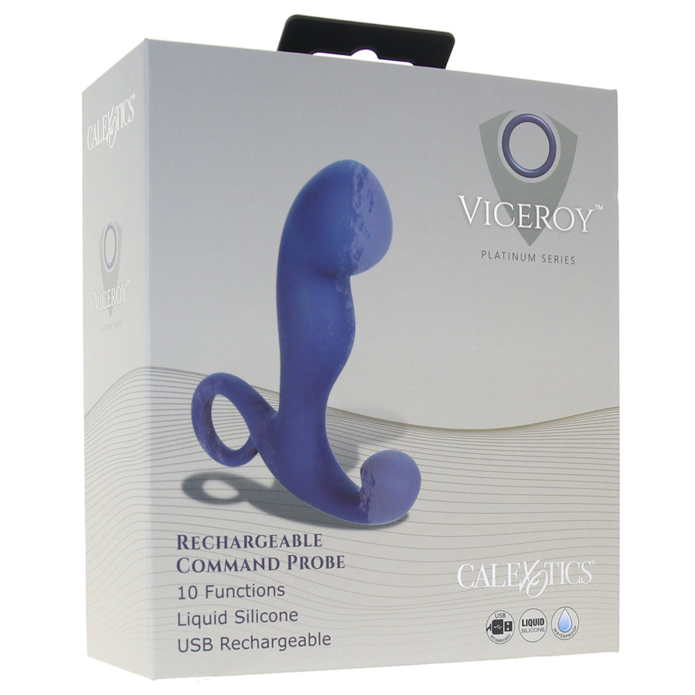 Viceroy Rechargeable Command Anal Probe Anal Sex Toys > Prostate Massagers