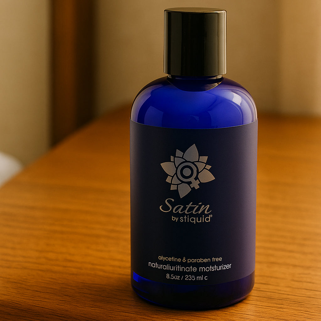 Satin Natural Intimate Moisturizer in 8.5oz/255mL Lubes and Lotions > Water Based Sex Lubes