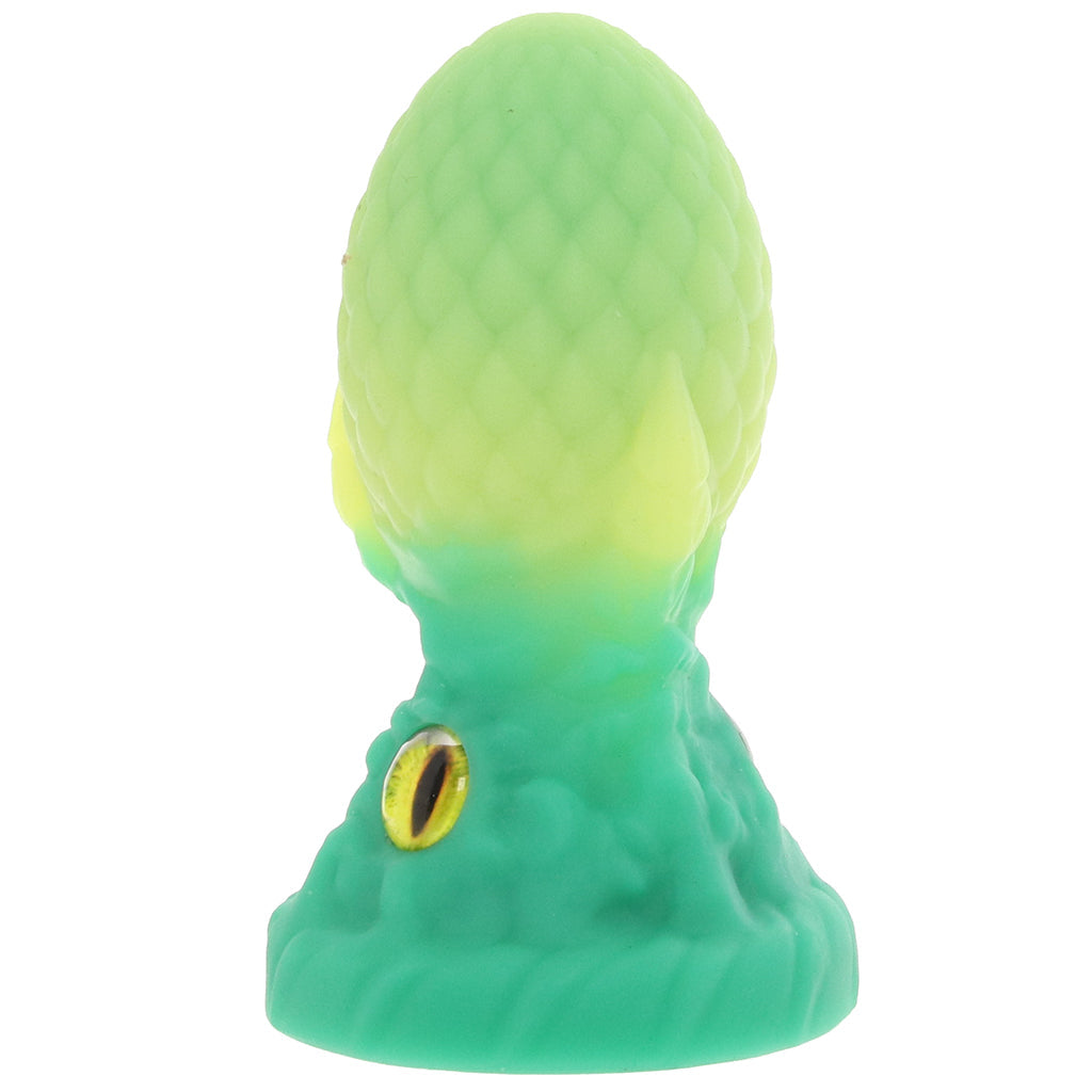 Creature Cocks Eye of the Dragon Silicone Plug in Green Anal Sex Toys > Butt Plugs