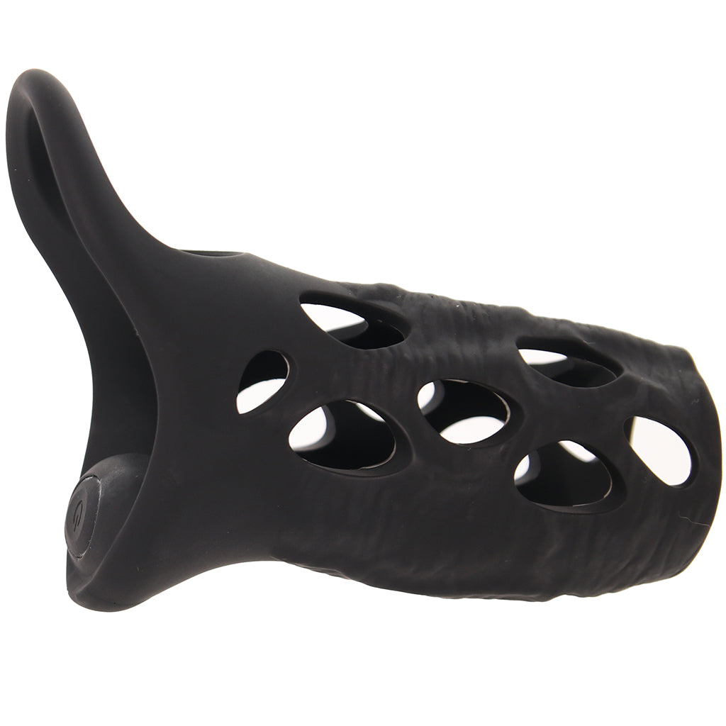 Renegade Edge Vibrating Sleeve with Remote Male Enhancement > Extenders and Sleeves
