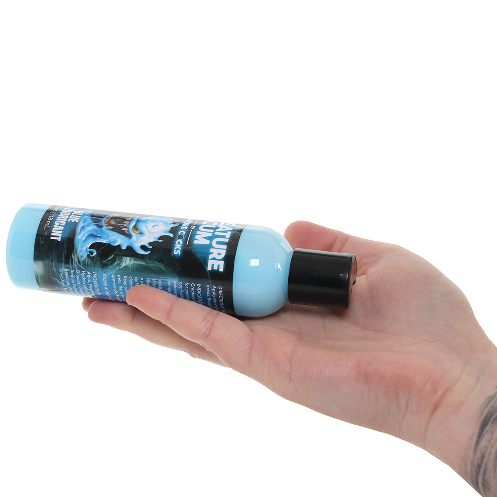 Creature Cum Water-Based Blue Lube in 4oz/118ml Shop by Brand > Creature Cocks