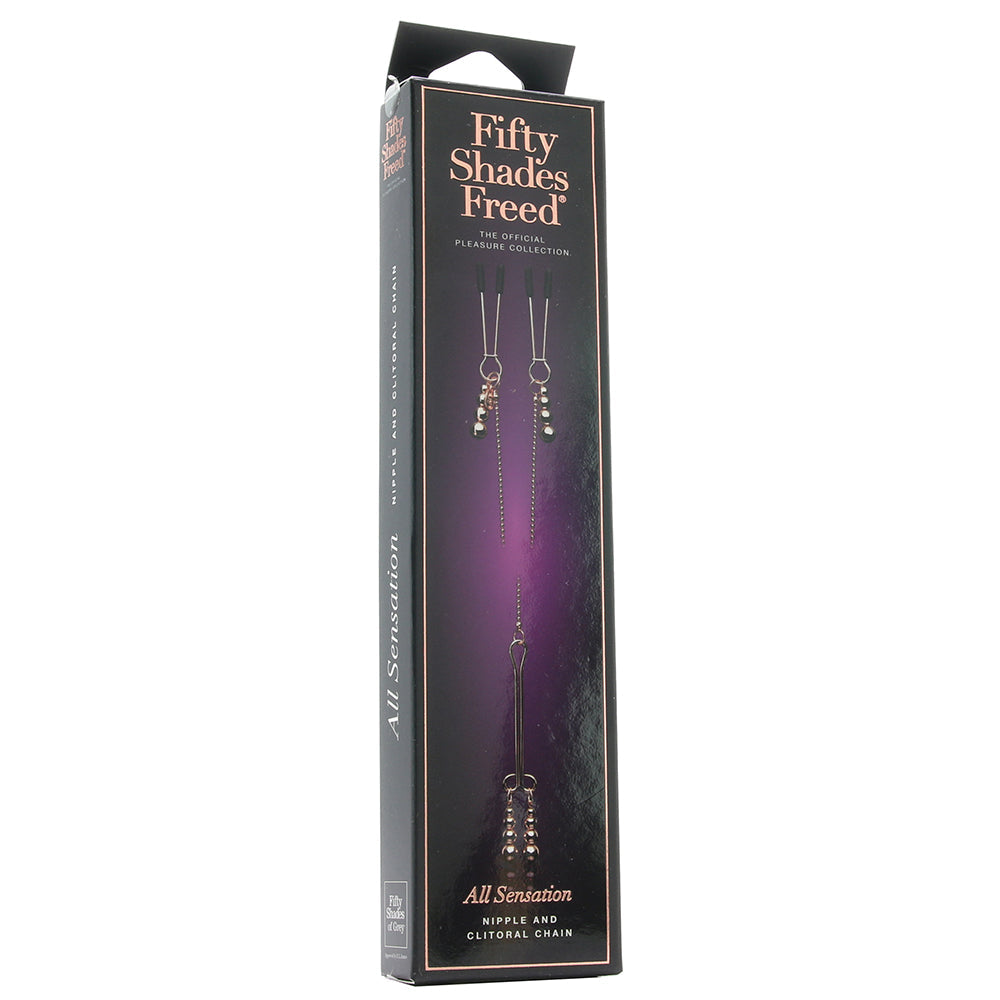 All Sensation Nipple & Clitoral Chain Bondage and Fetish > Nipple Stimulators & Clamps