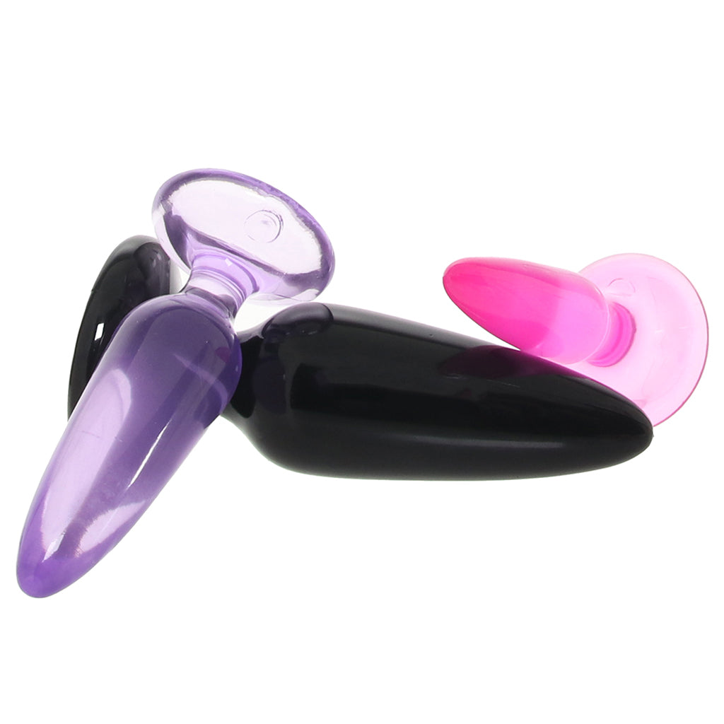 Jelly Rancher Anal Trainer Pleasure Plugs Kit Anal Sex Toys > Anal Starter Toys