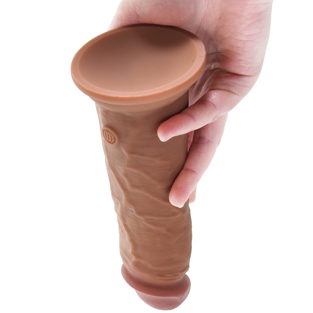 King Cock Elite Dual Density 8 Inch Silicone Cock in Tan Dildo Sex Toys > Realistic Dildos