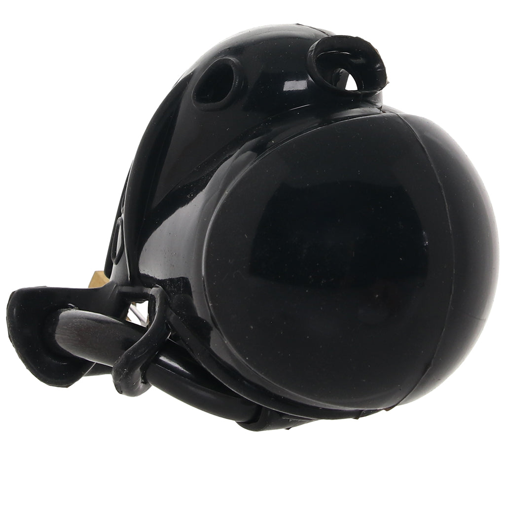 Blueline Full Restraint Silicone Chastity Device in Black Bondage and Fetish > Cock and Ball Devices