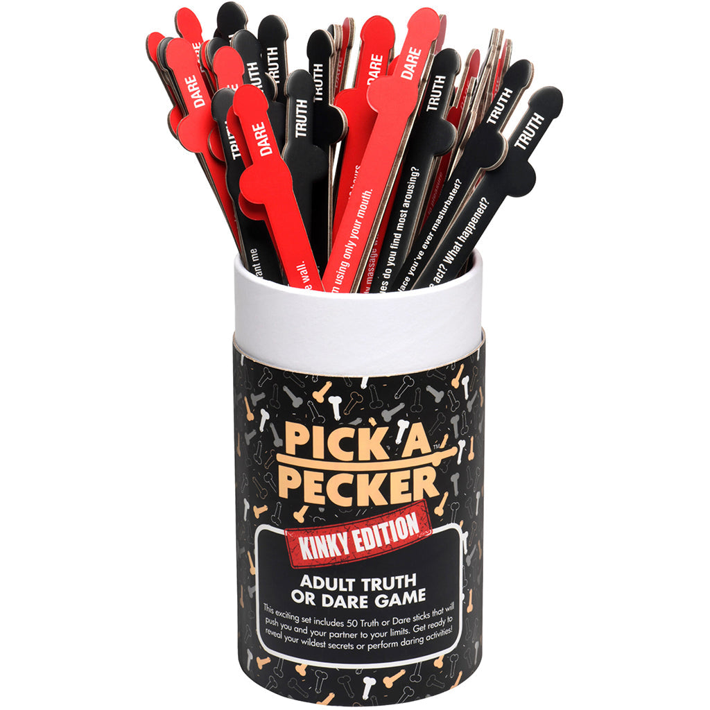 Pick-A-Pecker Kinky Edition Truth or Dare Game Sensual Love > Games