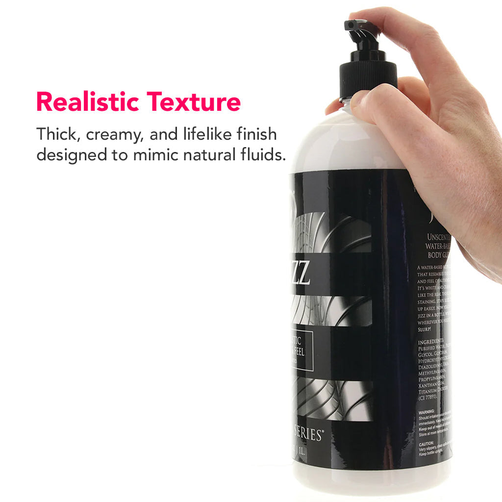 Master Series Jizz Unscented Lubricant in 34oz/1L Lubes and Lotions > Water Based Sex Lubes
