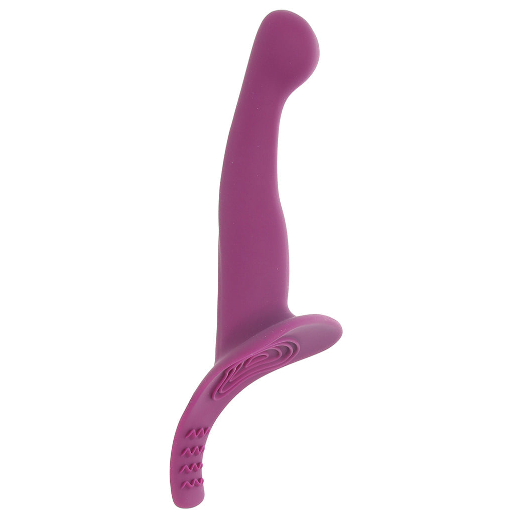 ME2 Vibrating Silicone Strap-On Ready Probe in Purple Vibrators > Strap-On & Wearable