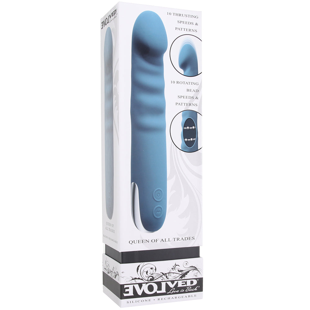 Queen Of All Trades Thrusting Vibe Vibrators > G-Spot Vibrators