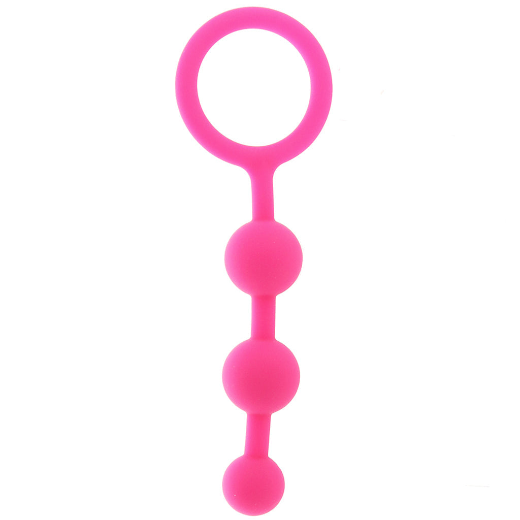 All About Anal Silicone Triple Beads Anal Sex Toys > Anal Beads