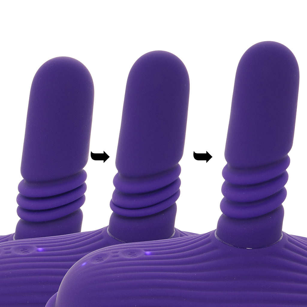 PinkCherry Thrust & Grind Hands-Free Vibe Thrusting Dildos & Vibrators