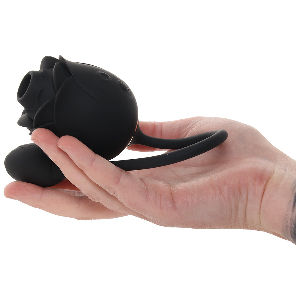 Dark Blushing Rose with Vibrating Egg Vibrators > Clitoral Stimulators