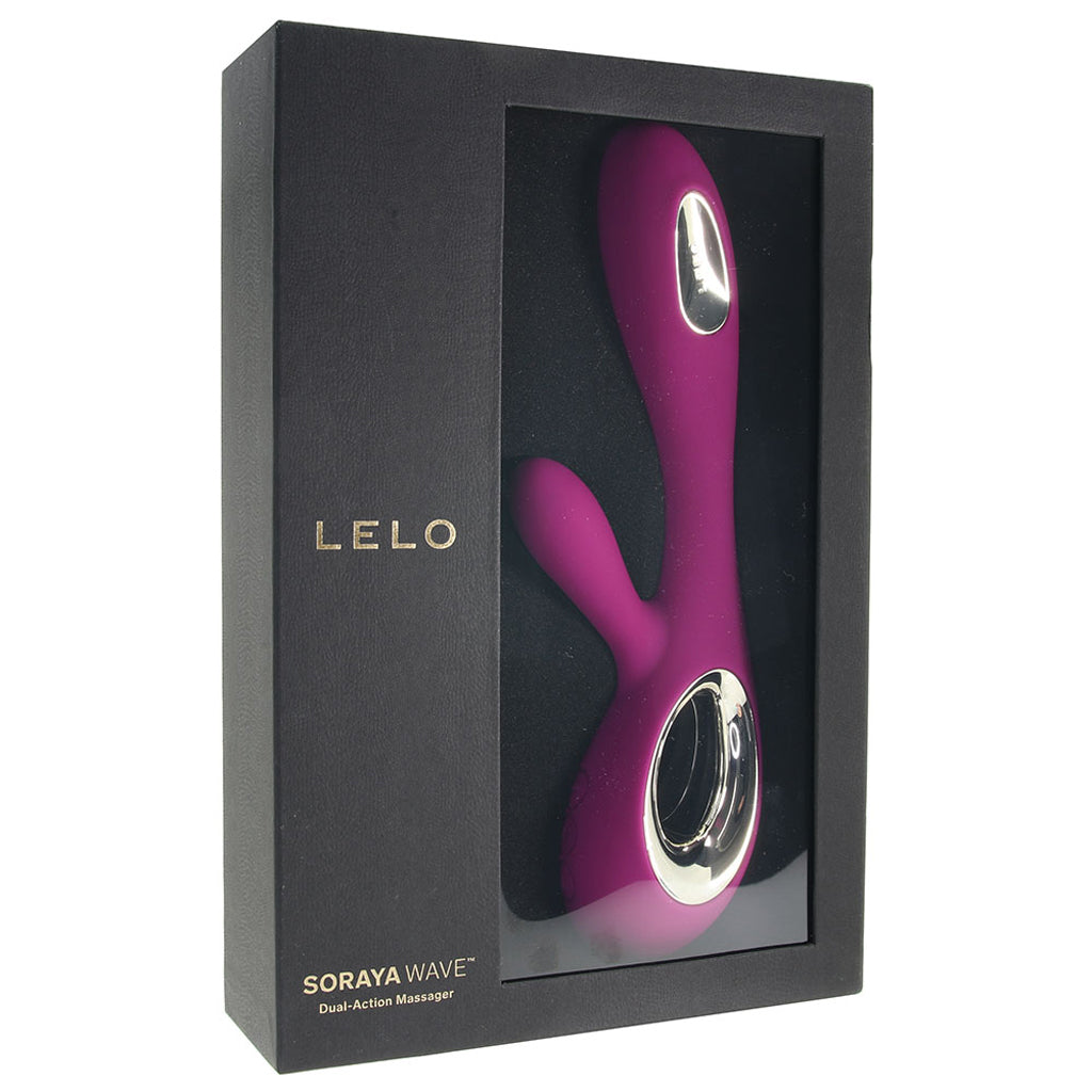 SORAYA Wave G-Spot and Clitoral Vibrator in Deep Rose Vibrators > Rabbit Vibrators