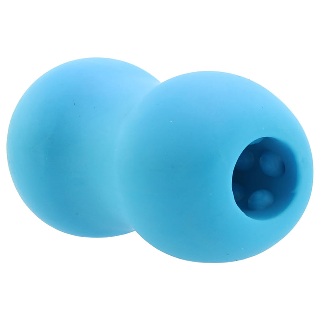 Mini Double Bubble Stroker in Blue Male Masturbators > Discreet Masturbators