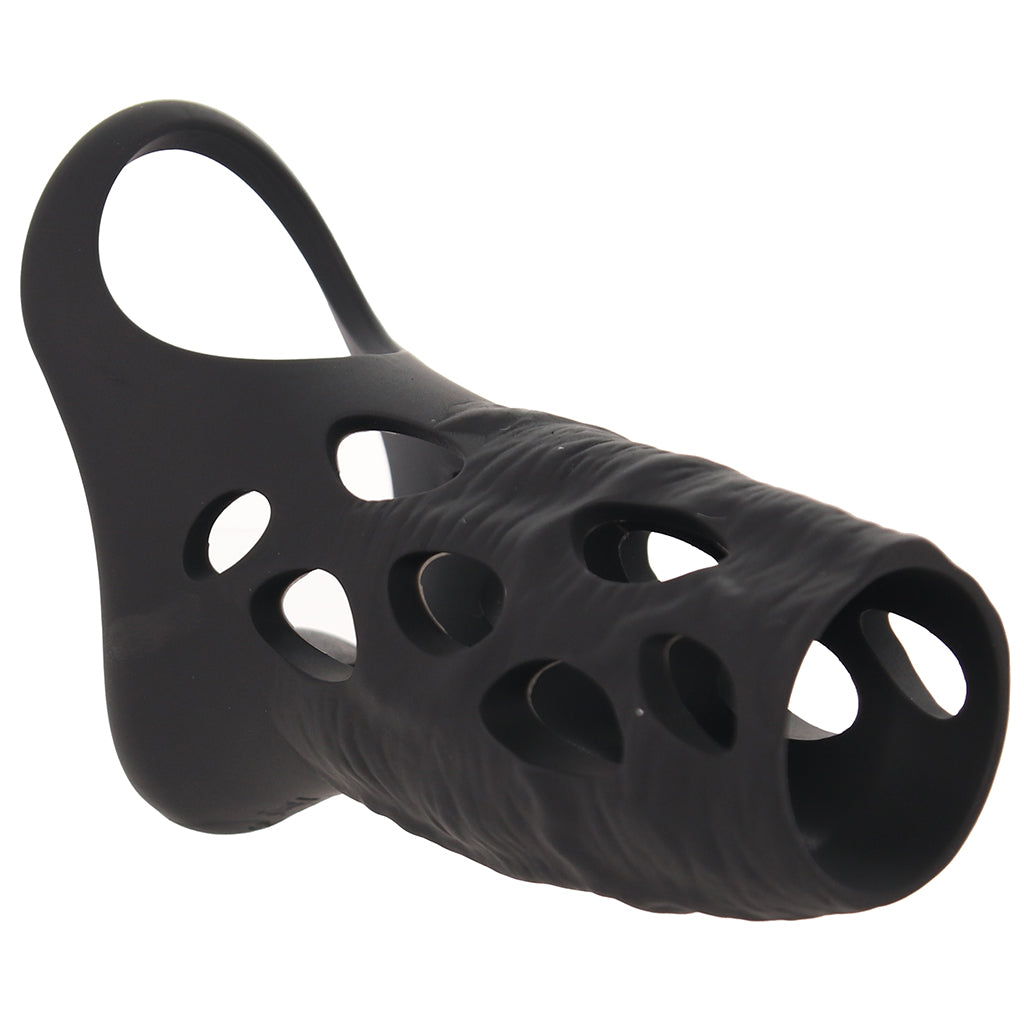 Renegade Edge Vibrating Sleeve with Remote Male Enhancement > Extenders and Sleeves