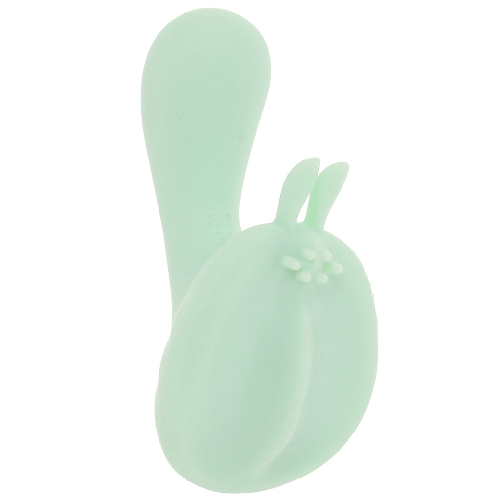 Averi Dual Stimulator Vibe in Green Vibrators > Clitoral Stimulators