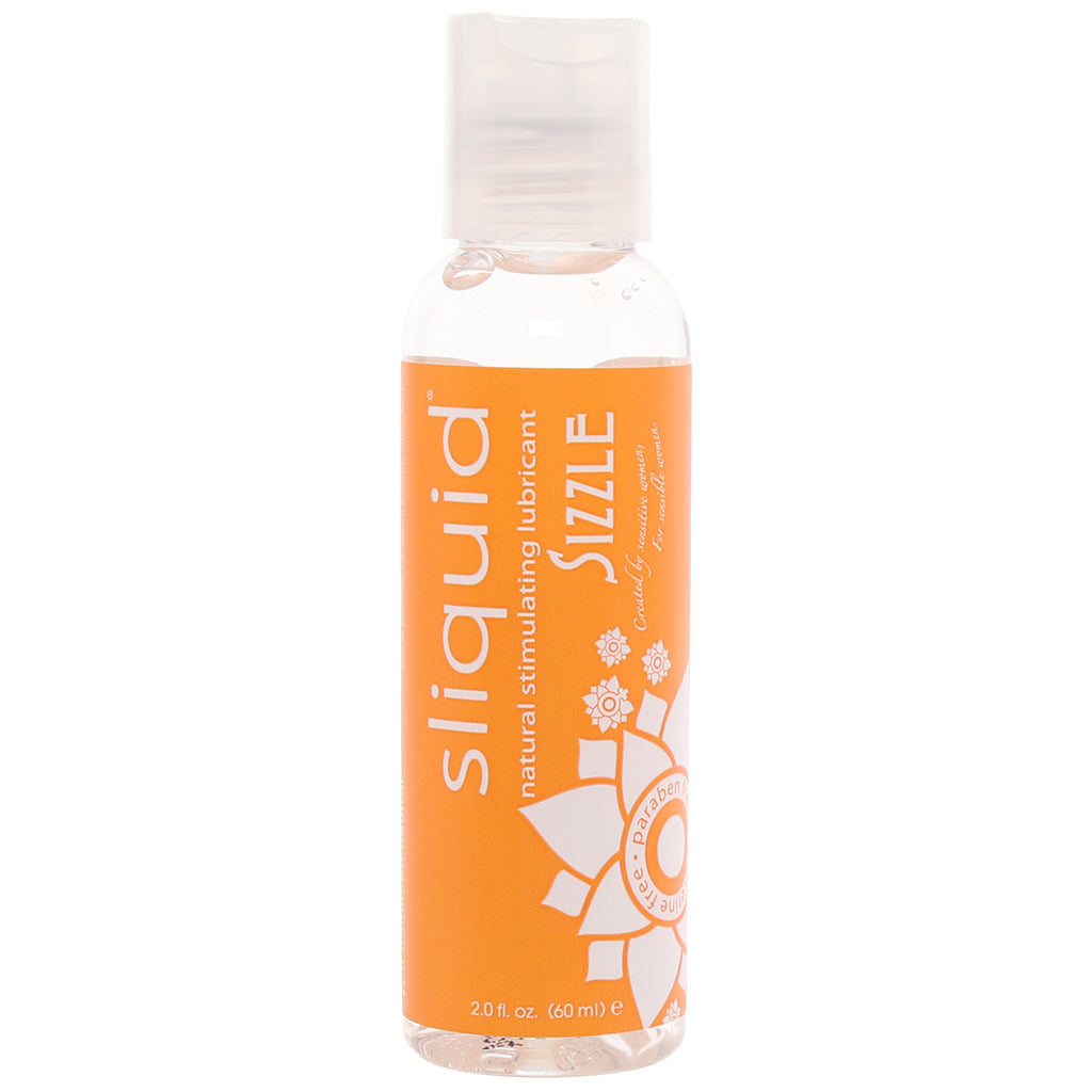 Sizzle Natural Stimulating Lubricant in 2oz/60ml Lubes and Lotions > Stimulating Lubricants