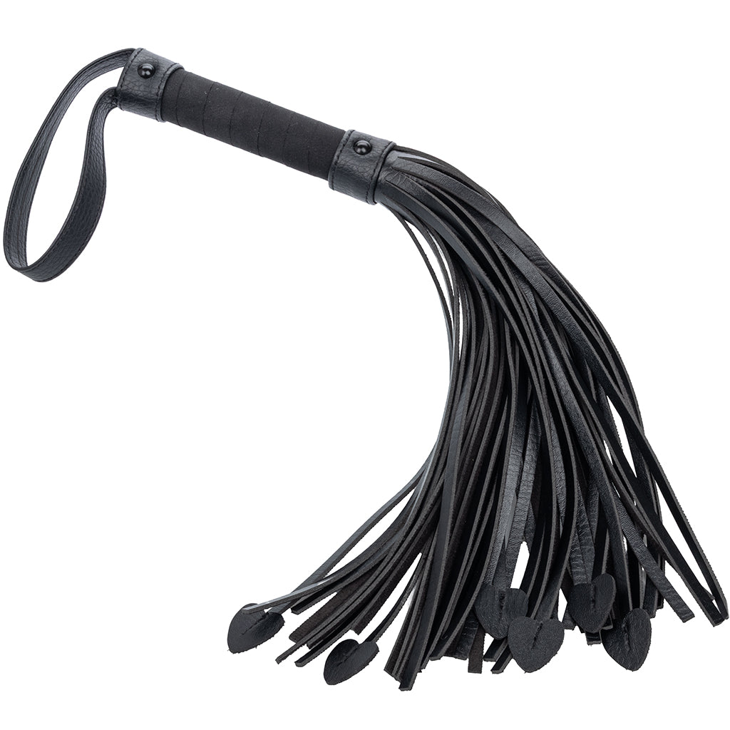 Nocturnal Collection Heart Throb Flogger Bondage and Fetish > Whips and Crops