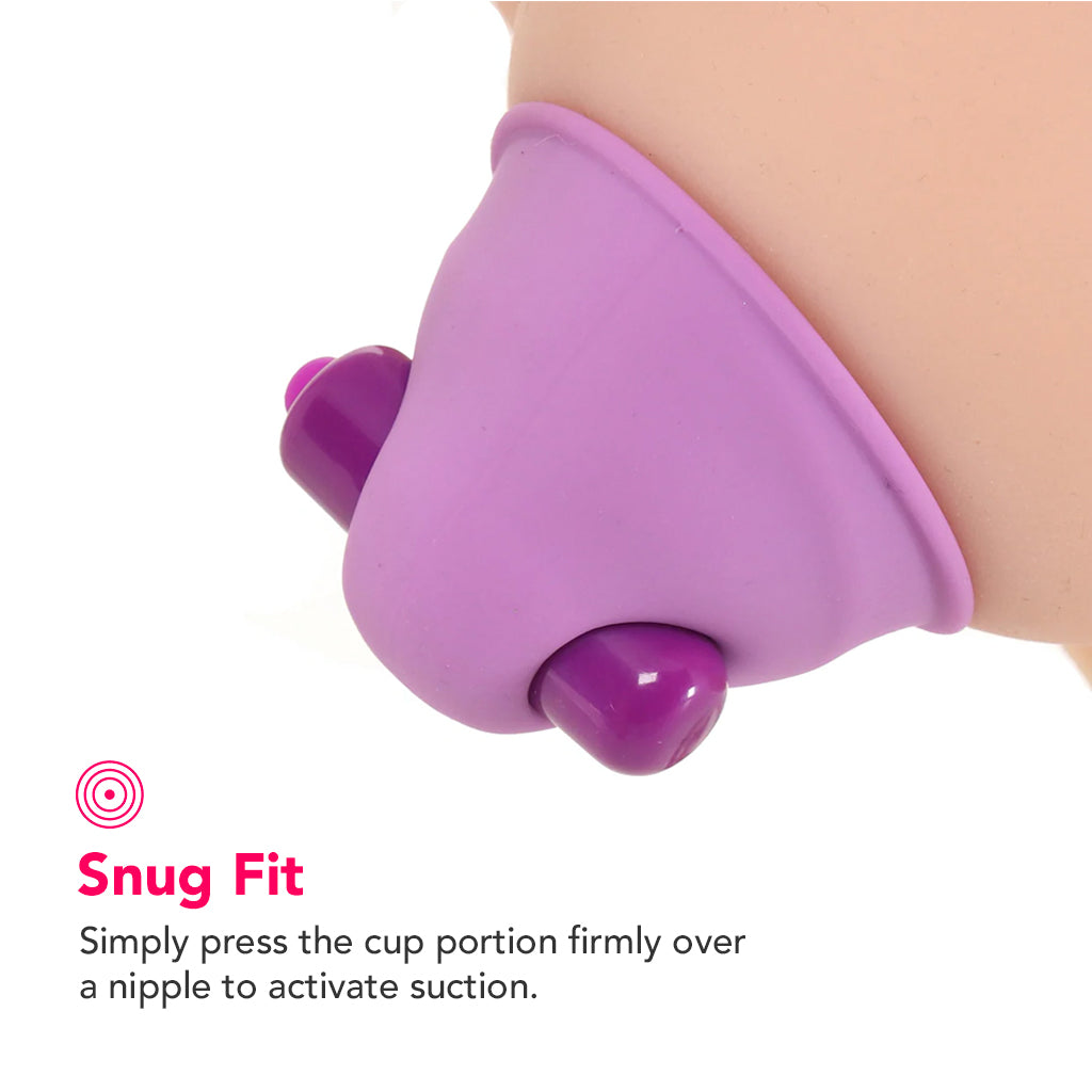 Fantasy For Her Vibrating Nipple Suck-Hers in Purple Bondage and Fetish > Nipple Stimulators & Clamps