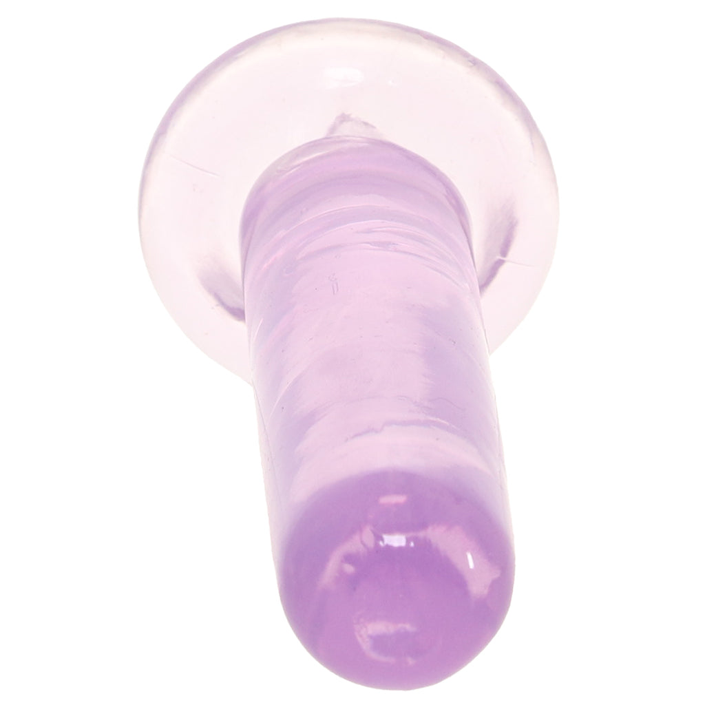 RealRock 5 Inch Straight Dildo in Purple Dildo Sex Toys > Non-Phallic Dildos
