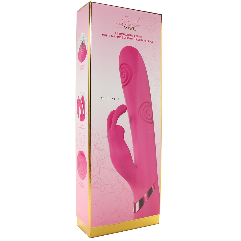 Dolce Vive Mimi Tapping Rabbit Vibe Vibrators > Rabbit Vibrators