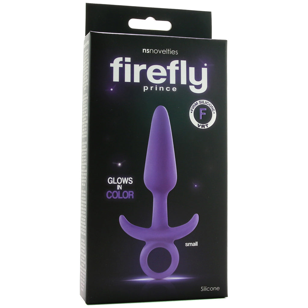 Firefly Prince Small Butt Plug in Glowing Purple Anal Sex Toys > Butt Plugs