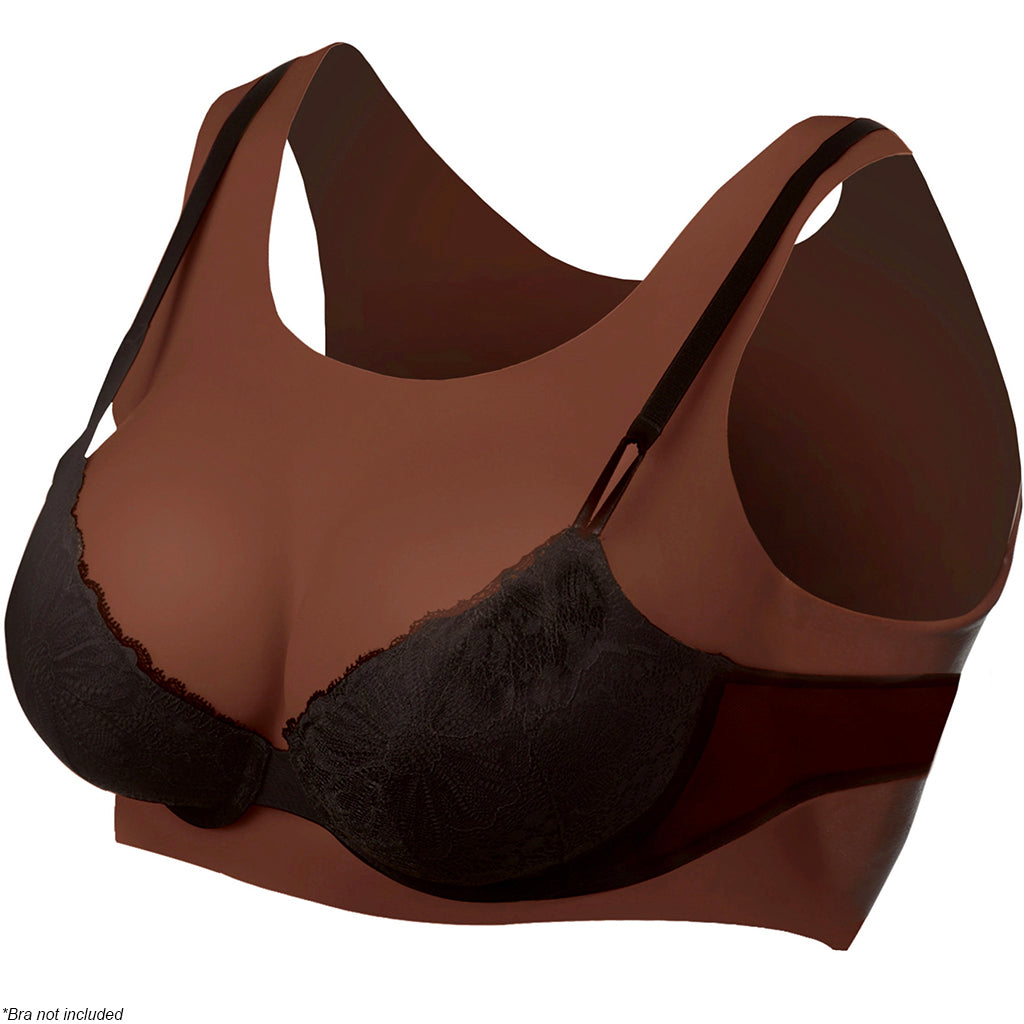 Master Series Perky Pair D-Cup Silicone Breasts in Dark Sexual Wellness > Gender Expression and Affirmation