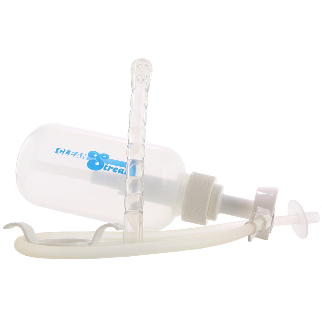 Clean Stream Pump Action Enema Bottle with Nozzle Anal Sex Toys > Douche and Enema