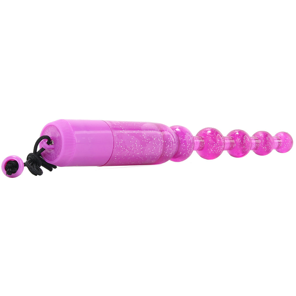 Waterproof Vibrating Pleasure Beads in Purple Anal Sex Toys > Anal Vibrators
