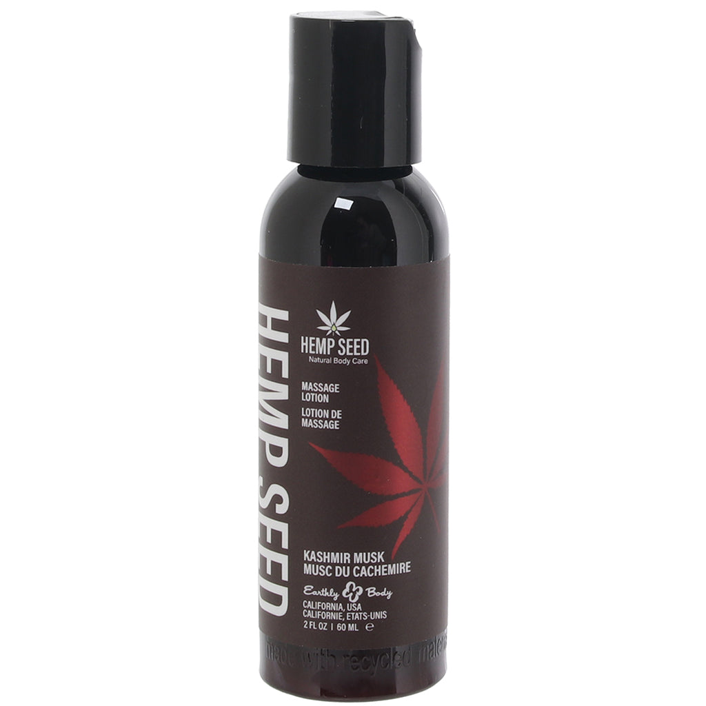 Hemp Seed Massage Lotion 2oz/60ml in Kashmir Musk Lubes and Lotions > Erotic Massage Oils