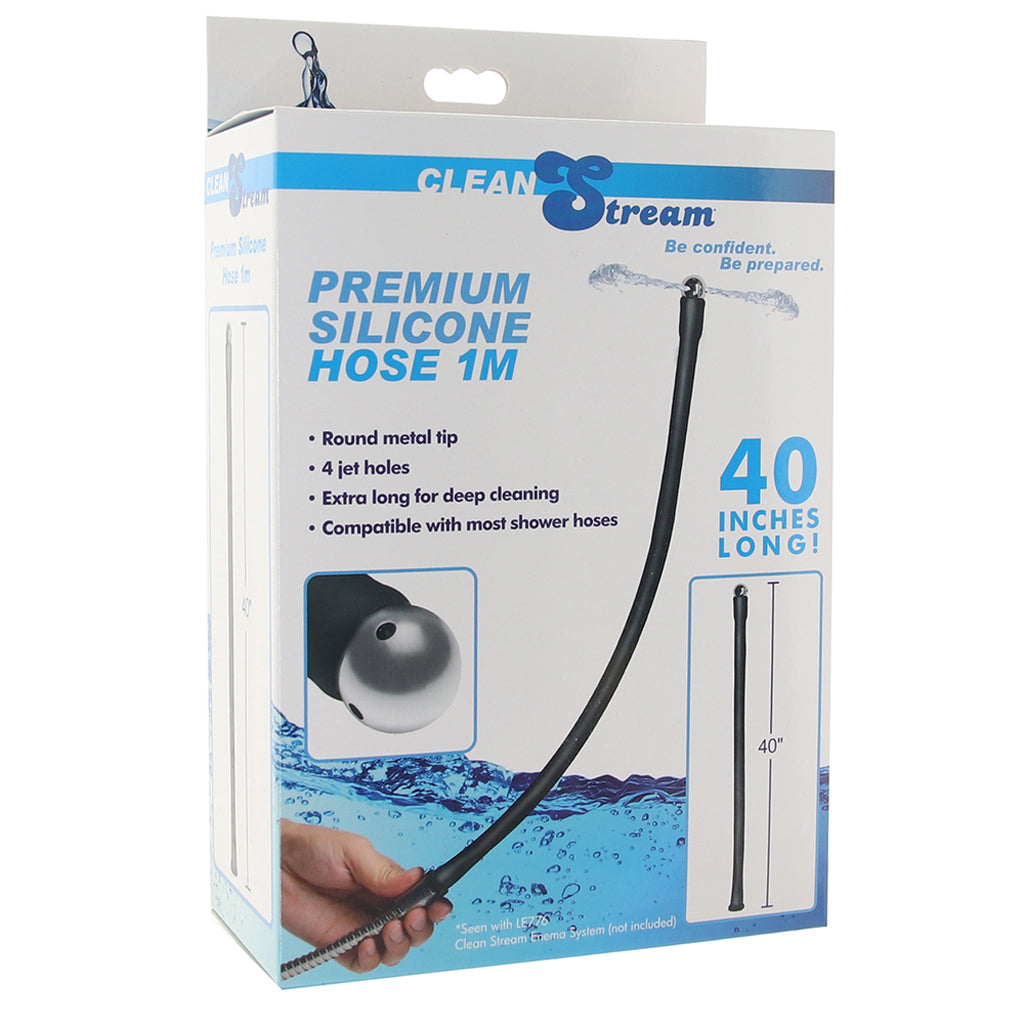 Clean Stream Premium Silicone Hose in 3.3'/1m Anal Sex Toys > Douche and Enema