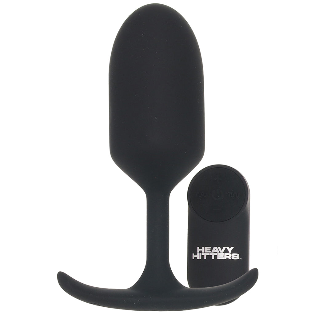 Heavy Hitters Weighted Silicone Anal Plug Vibe Anal Sex Toys > Butt Plugs