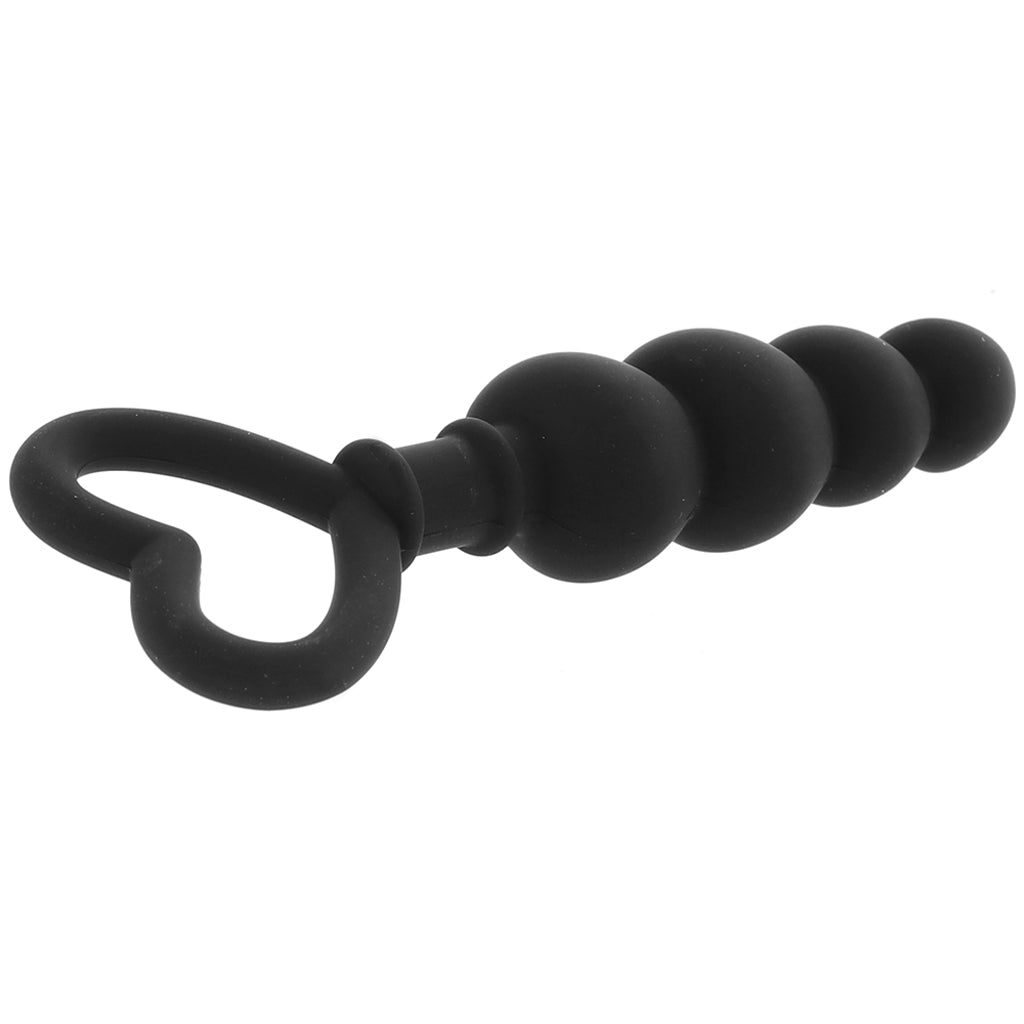 PinkCherry Black Hearts Butt Plug Anal Sex Toys > Butt Plugs