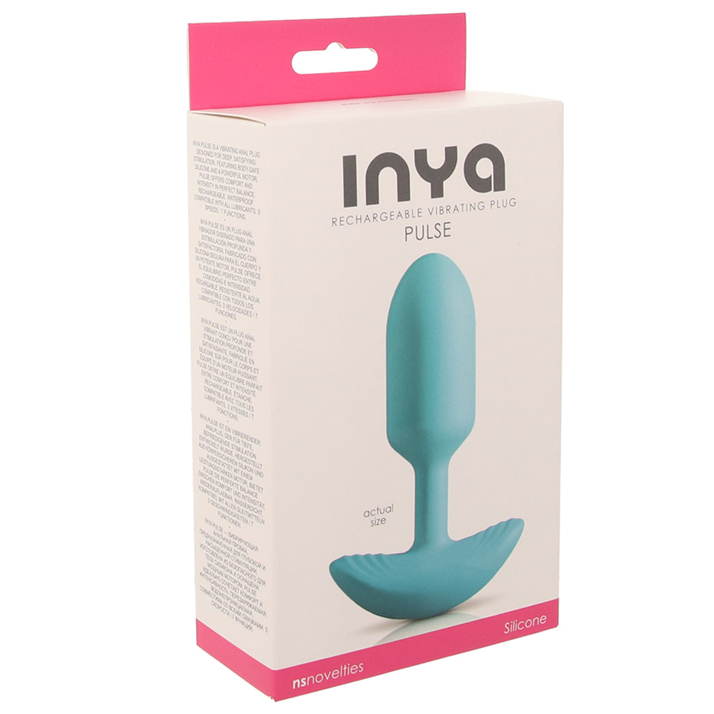 Inya Pulse Vibrating Butt Plug Anal Sex Toys > Butt Plugs