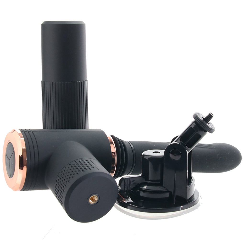 Too Hot To Handle Mountable Thrusting Machine Vibrators > Anal Vibrators