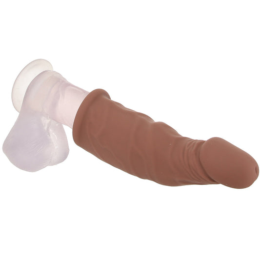 Performance Maxx Vibrating 7 Inch Extension in Tan